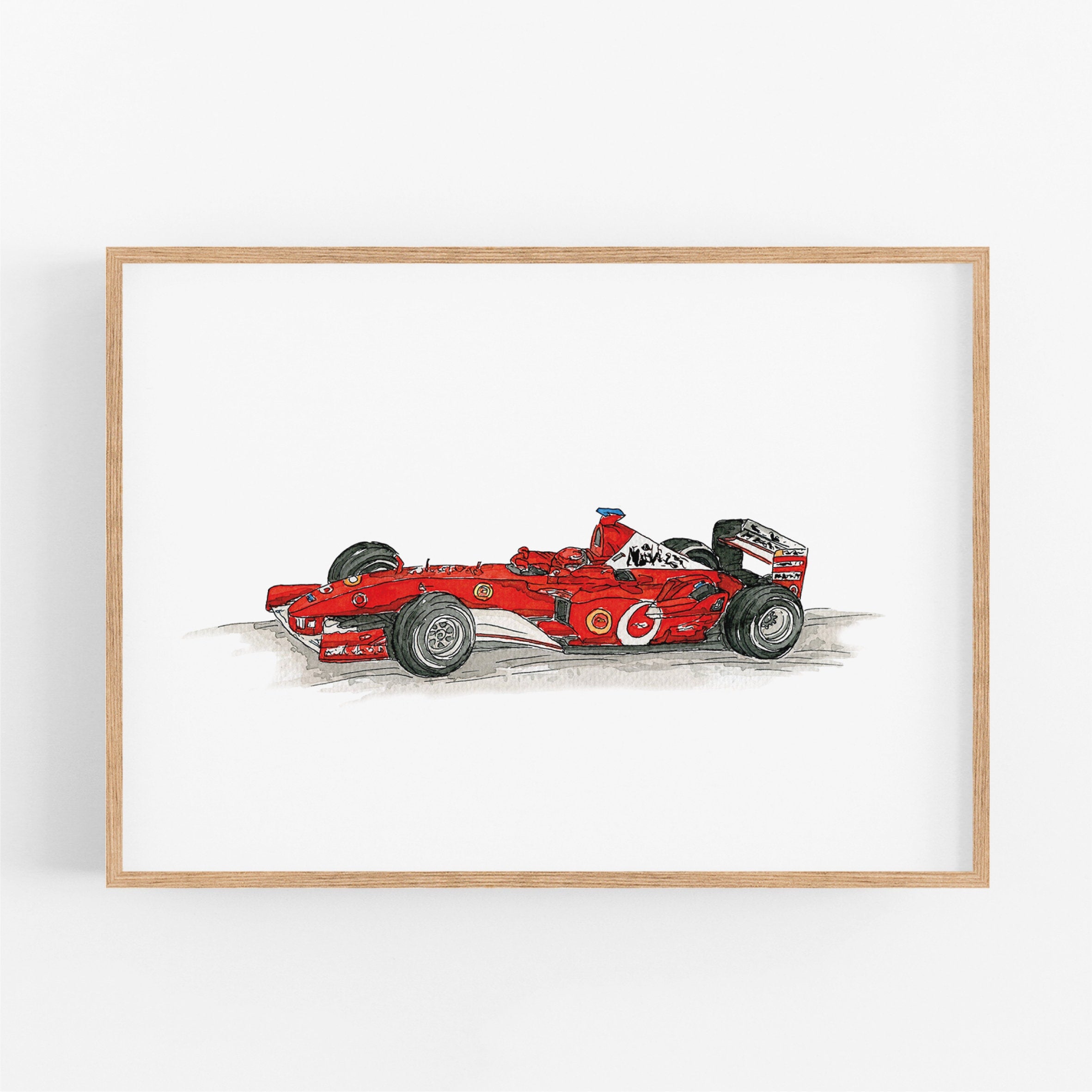 Fahrzeug Poster - Rennwagen