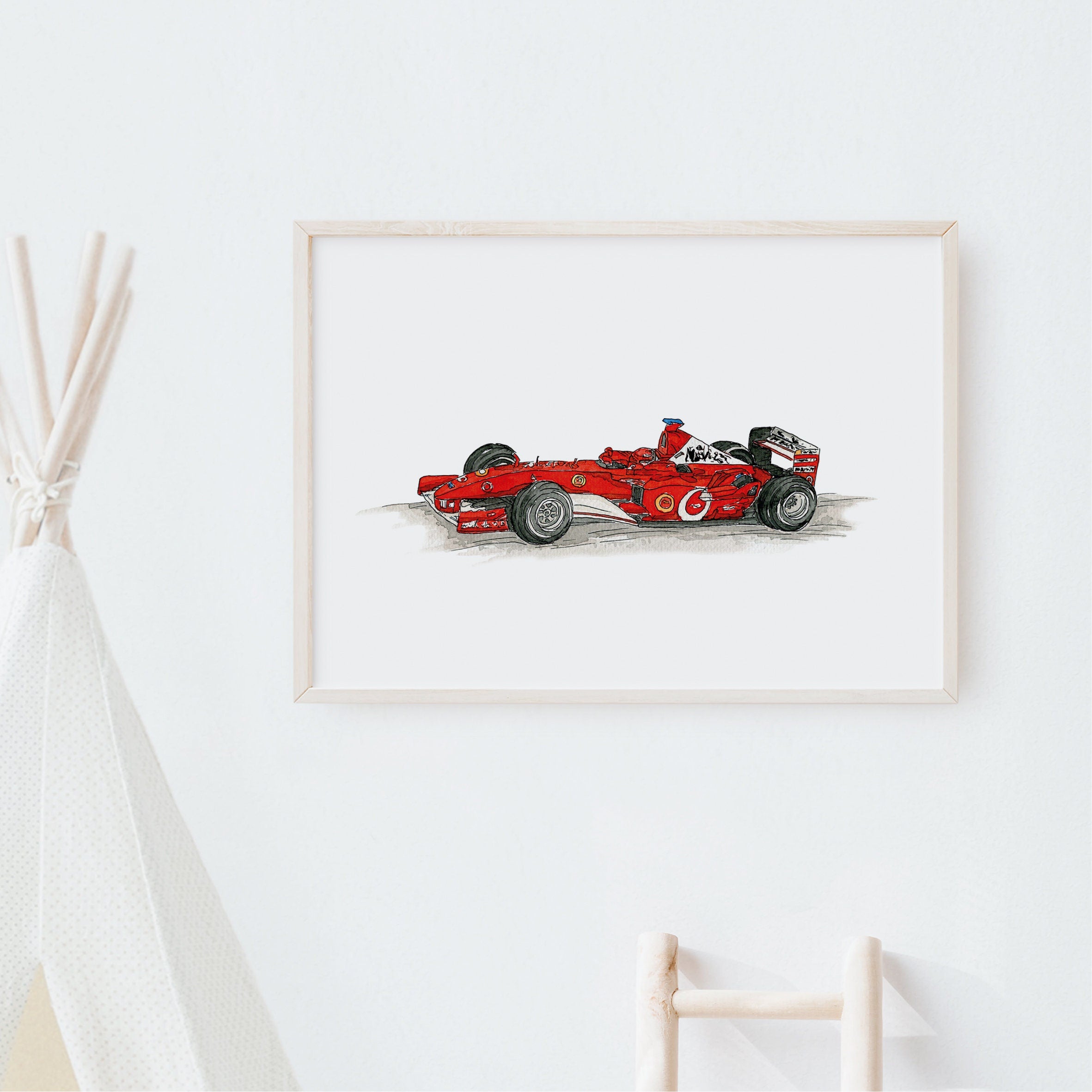 Fahrzeug Poster - Rennwagen