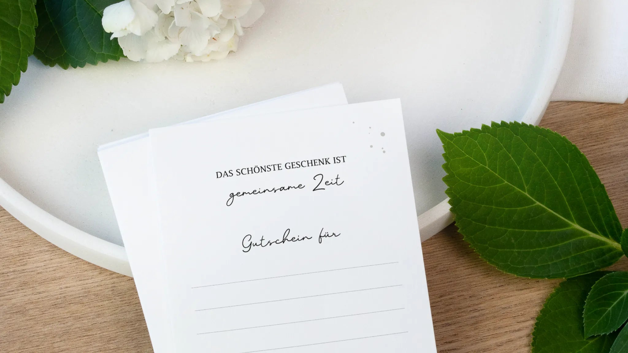 Funkenbunt Blog Artikel Zeit statt Zeug Gutschein Ideen