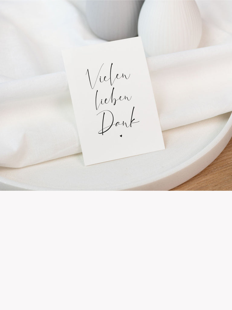 Kategorie Karten für dein Business: Karte "Vielen Dank für deine Bestellung"