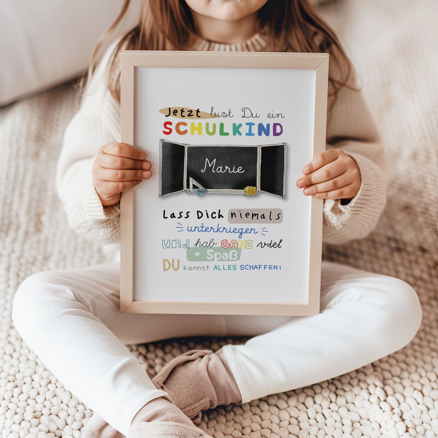 Alles zum Schulanfang wie Glückwunschkarten, Geschenke, Mini Schultüten, Papeterie von Funkenbunt
