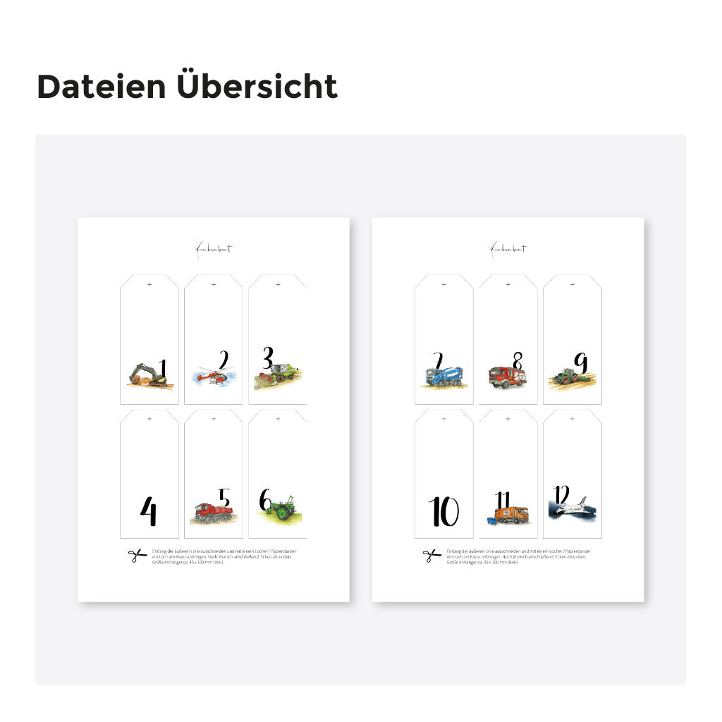 Dateien in der Übersicht