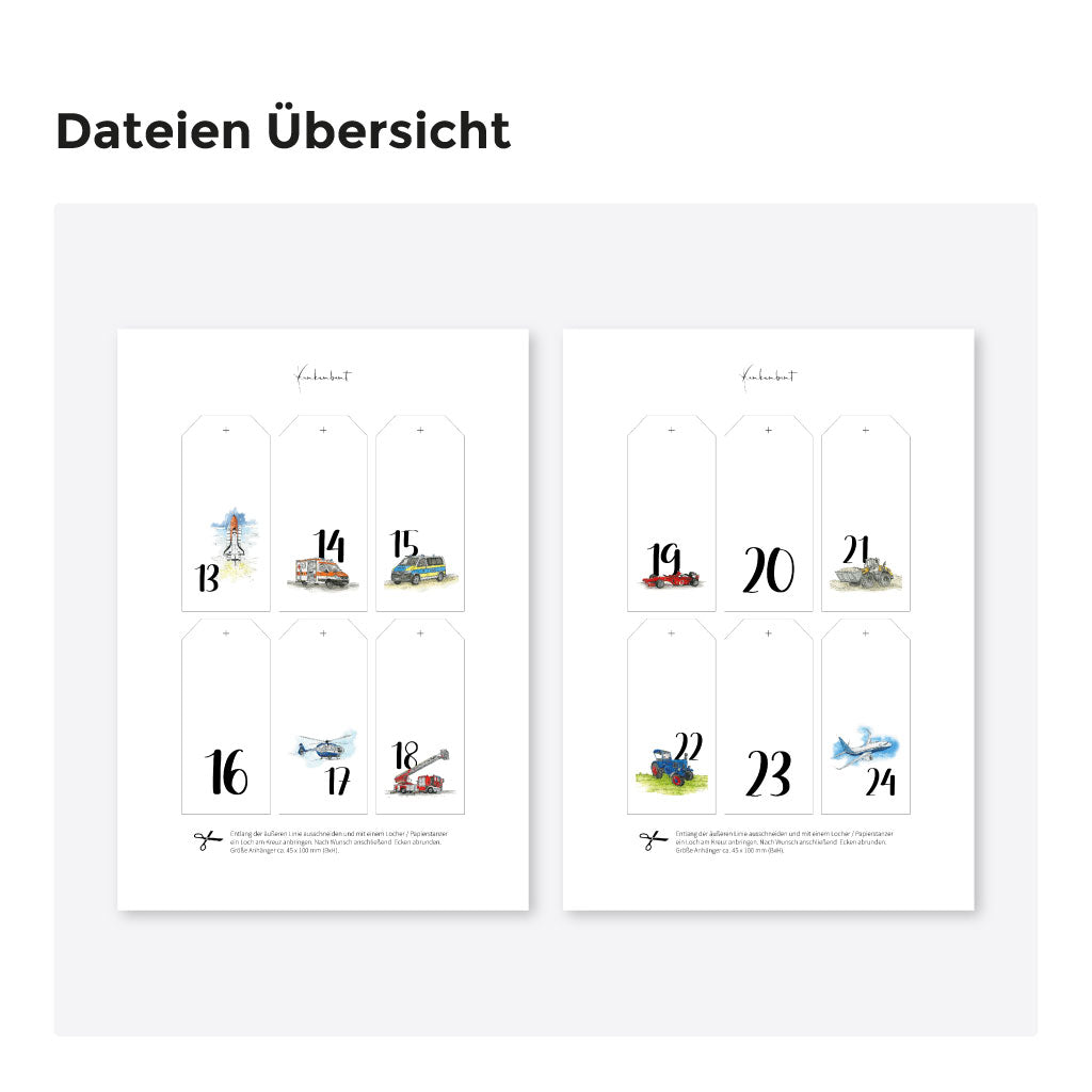 Dateien in der Übersicht