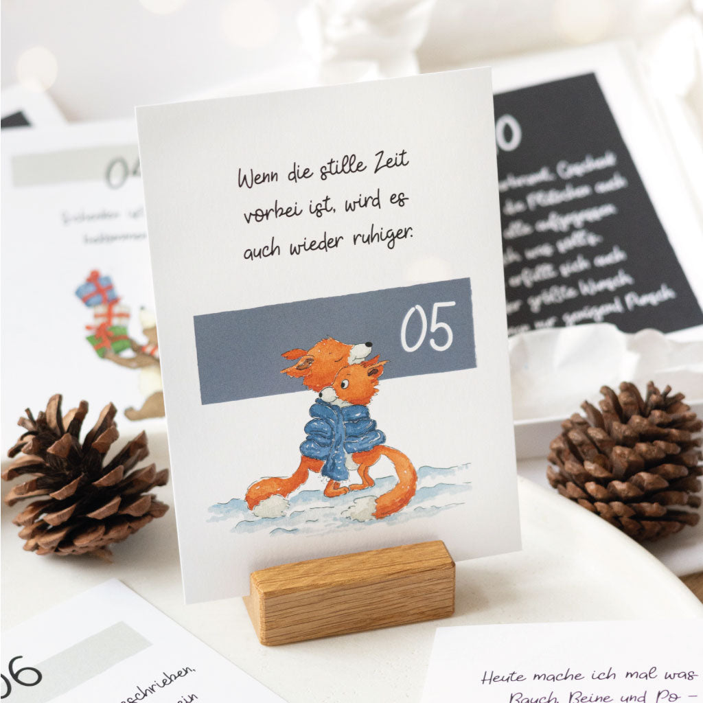 Download lustige Adventskalender Karten mit Sprüchen