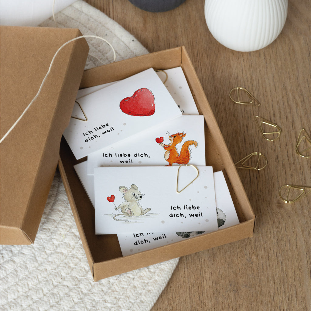 Gründe, warum ich dich liebe, als Geschenk zum Valentinstag