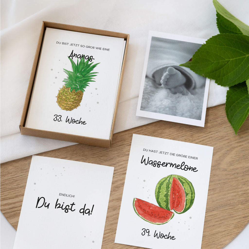 DIY Bastelvorlage Geschenk werdende Mamas