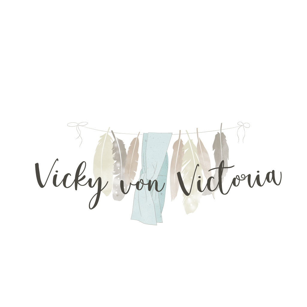 Logodesign von Funkenbunt für Vicky von Victoria
