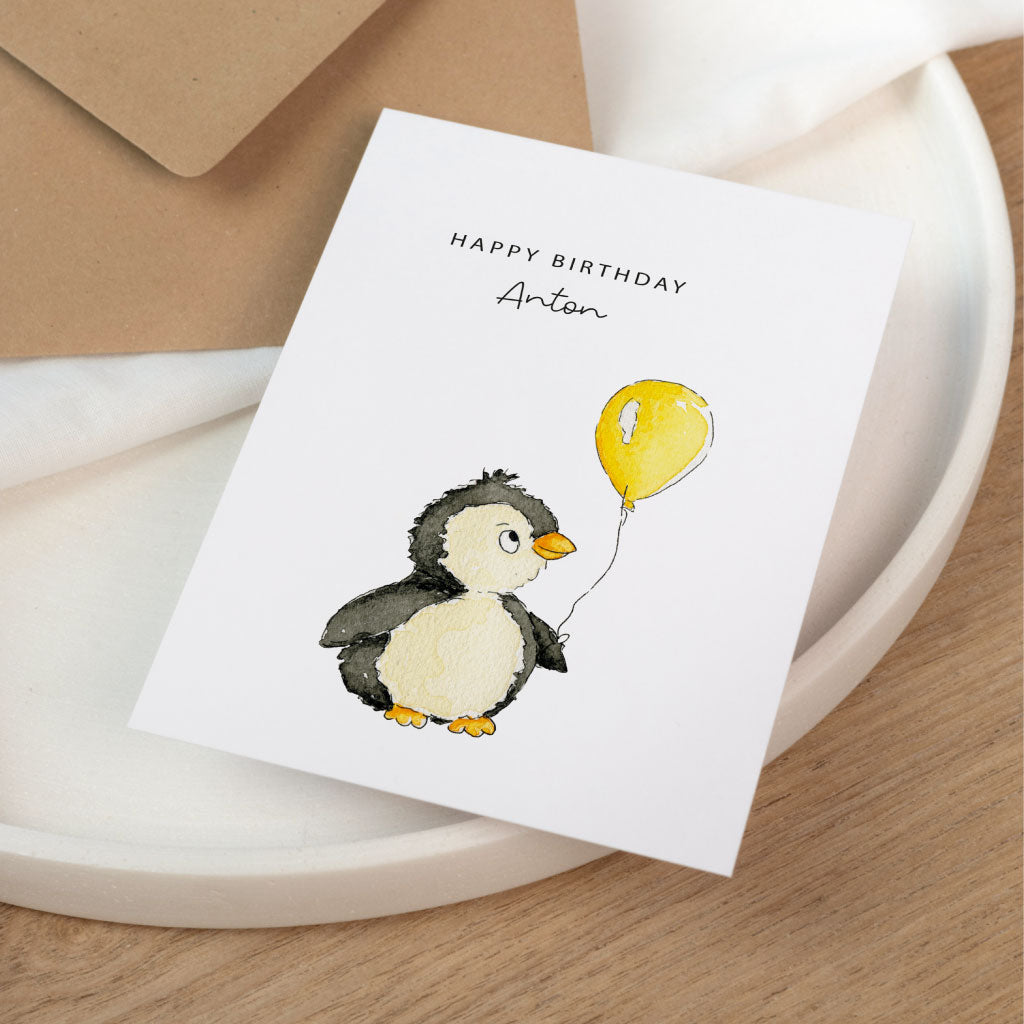 Spruch auf der Karte: Happy Birthday