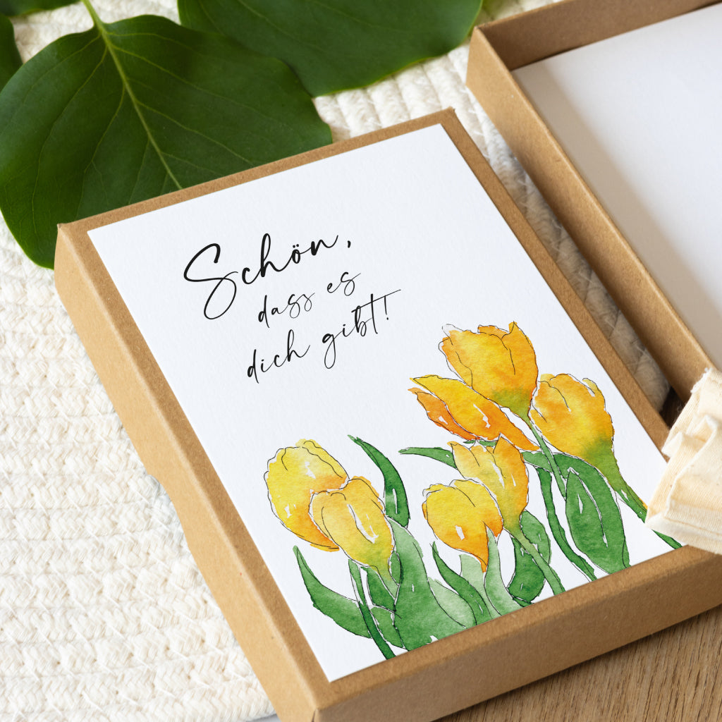 Geschenkschachtel zum Valentinstag, Muttertag, Vatertag oder Geburtstag