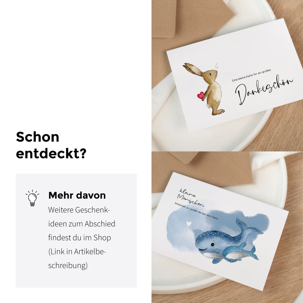 Weitere Karte für den Kindergarten Abschied im Shop