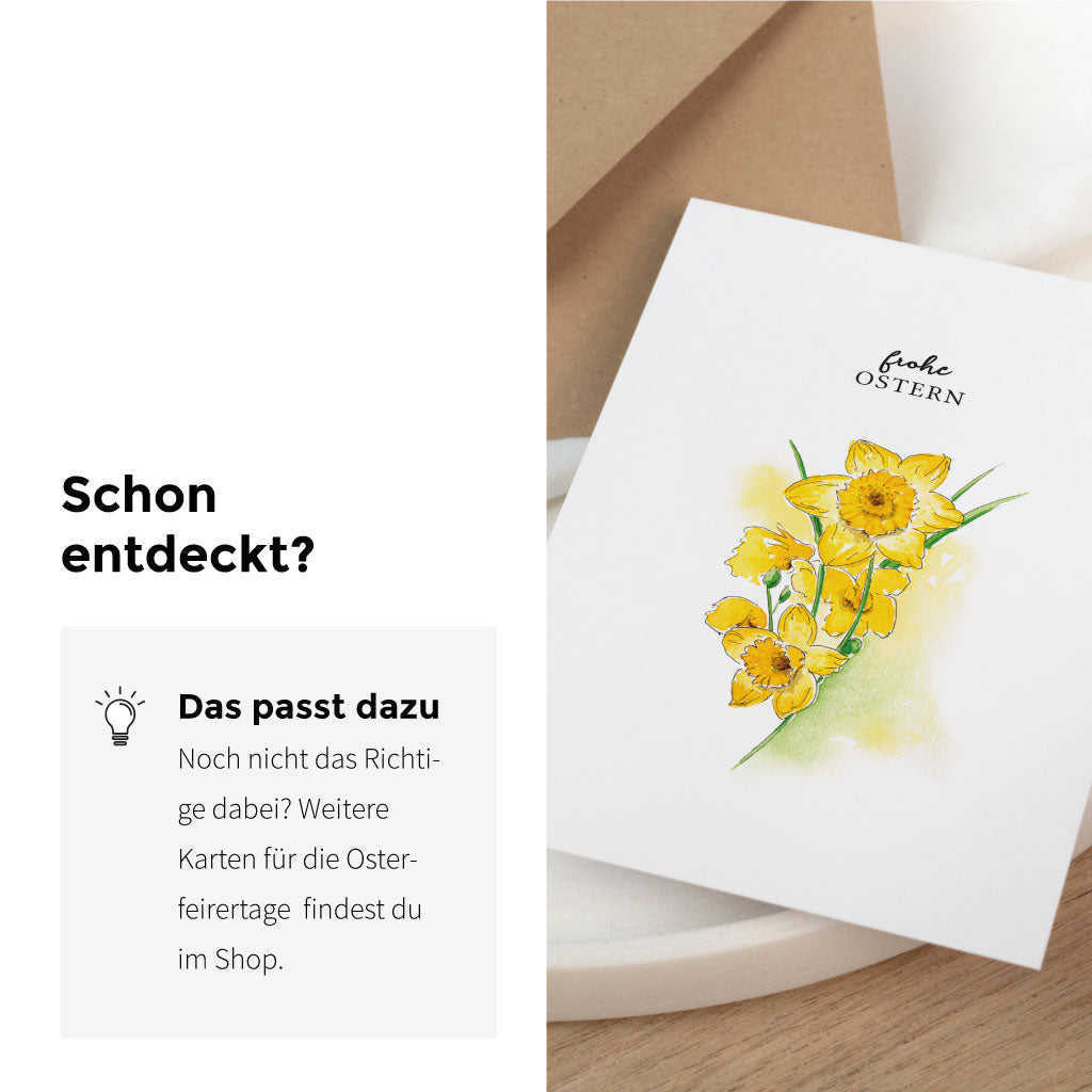 Weitere Karten für die Osterfeiertage im Shop