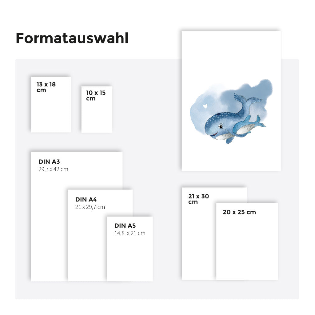 Verschiedene Formate erhältlich