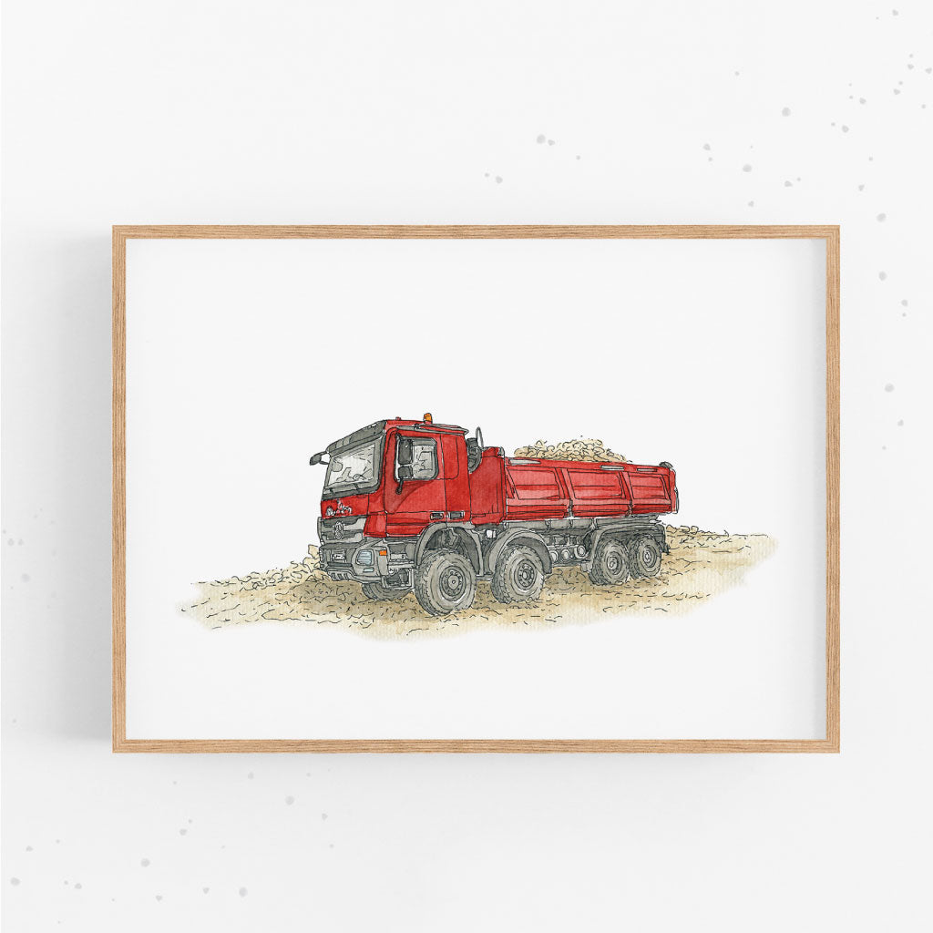 Vehicle Poster - Tipper