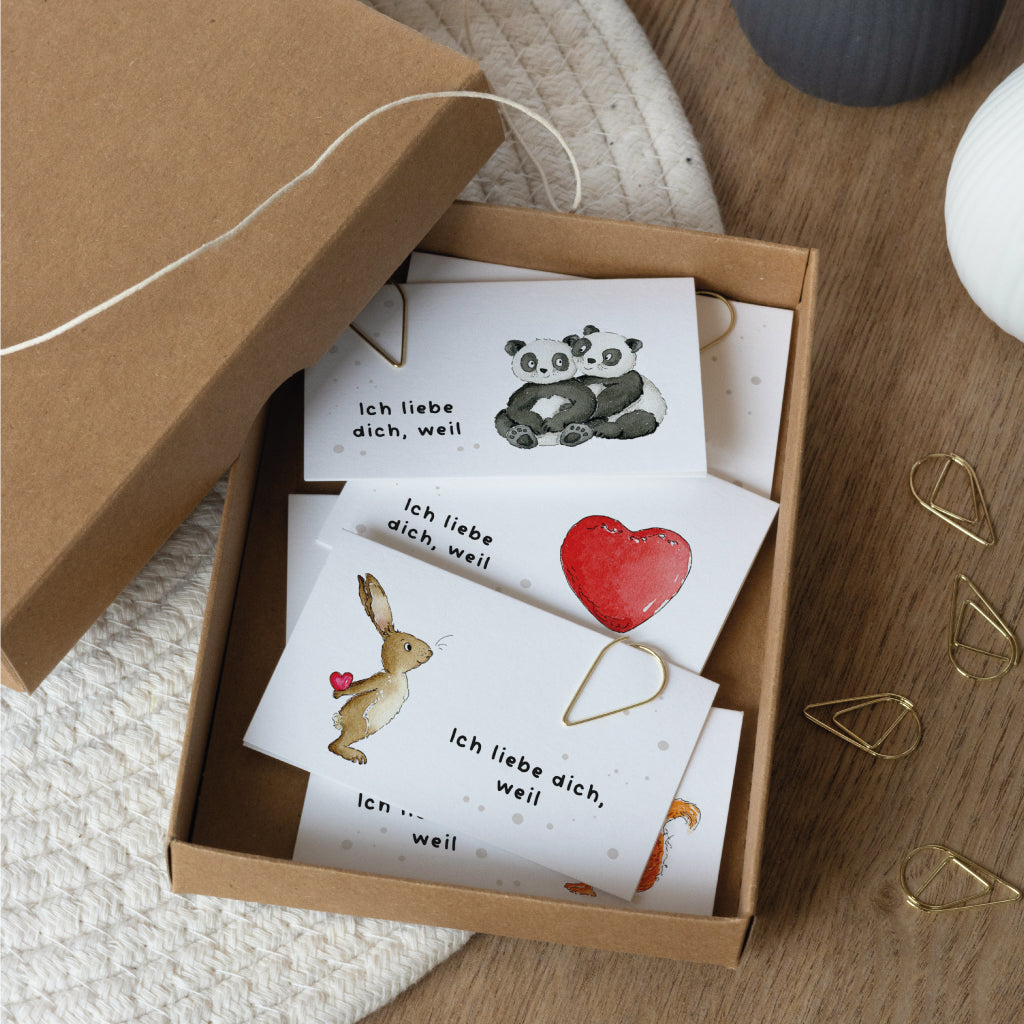 Romantische Liebesbriefe zum selbst beschriften