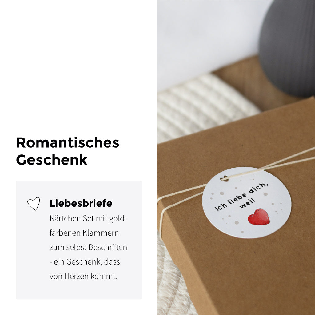 "Gründe, warum ich dich liebe" als Geschenk zum Valentinstag