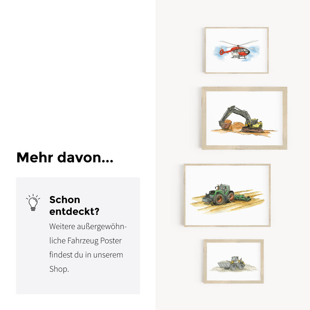 Weitere außergewöhnliche Poster Designs findest du im Shop