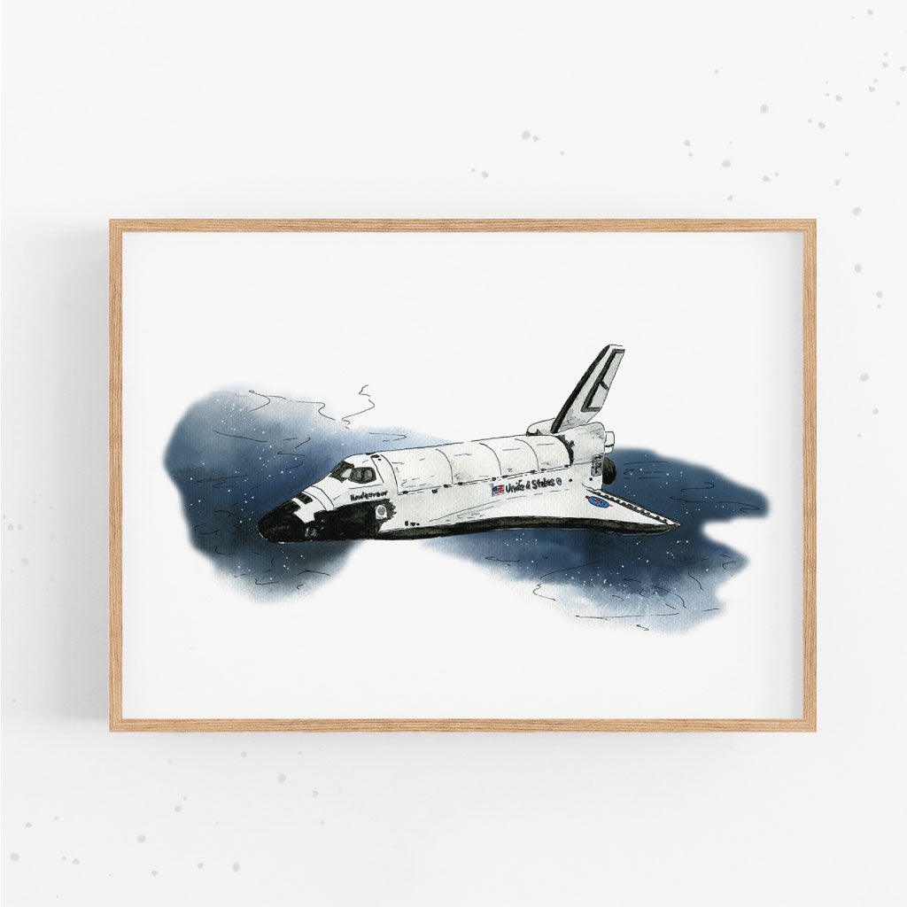 Amerikanisches Space Shuttle Weltraum Flugzeug