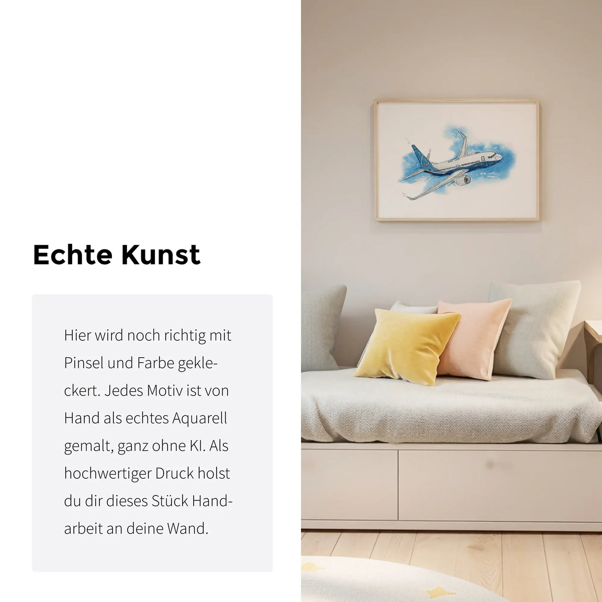 Luftfahrt Poster - Flugzeug