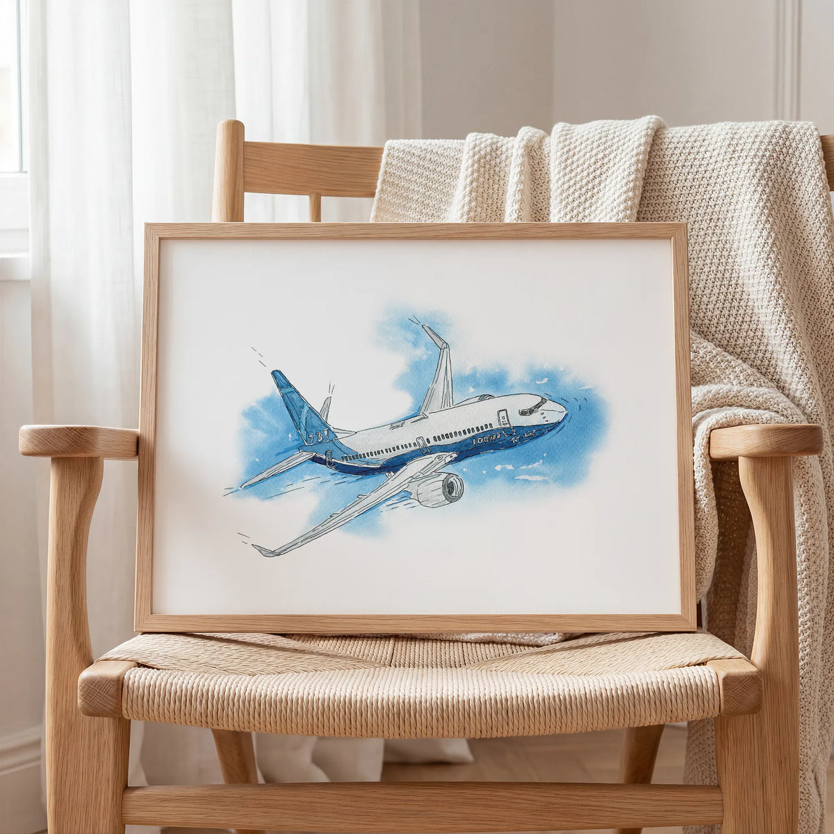 Luftfahrt Poster - Flugzeug