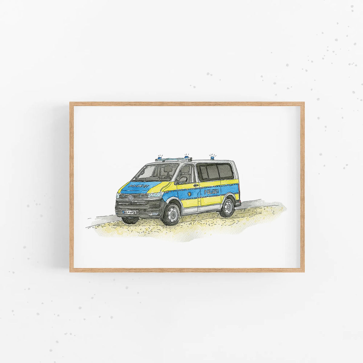 Fahrzeug Poster - Polizei