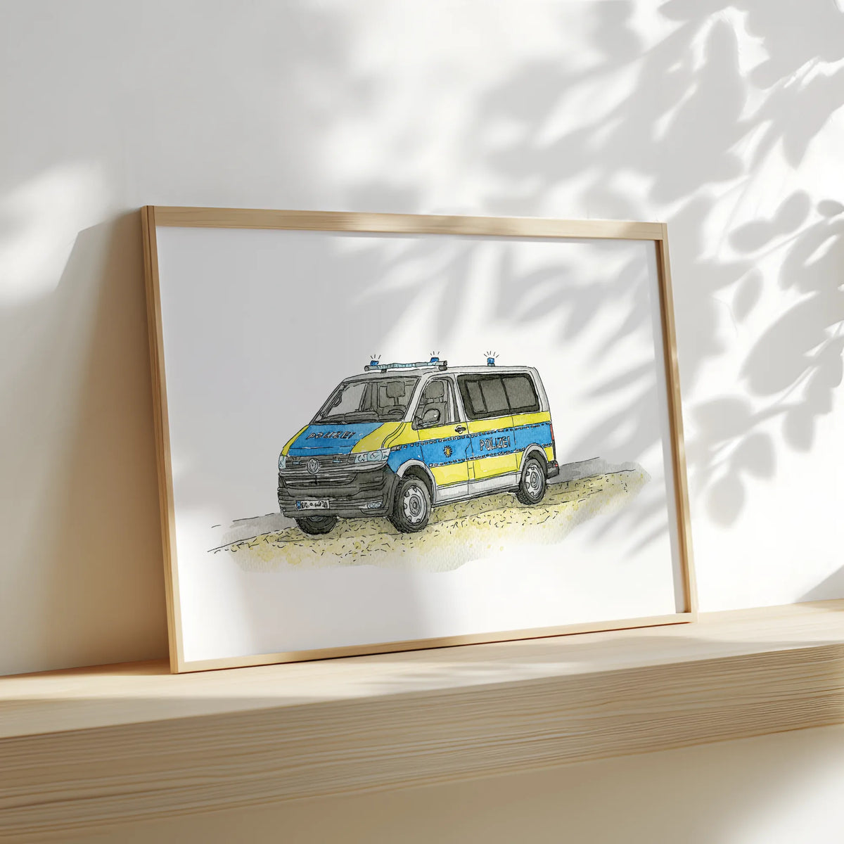 Fahrzeug Poster - Polizei