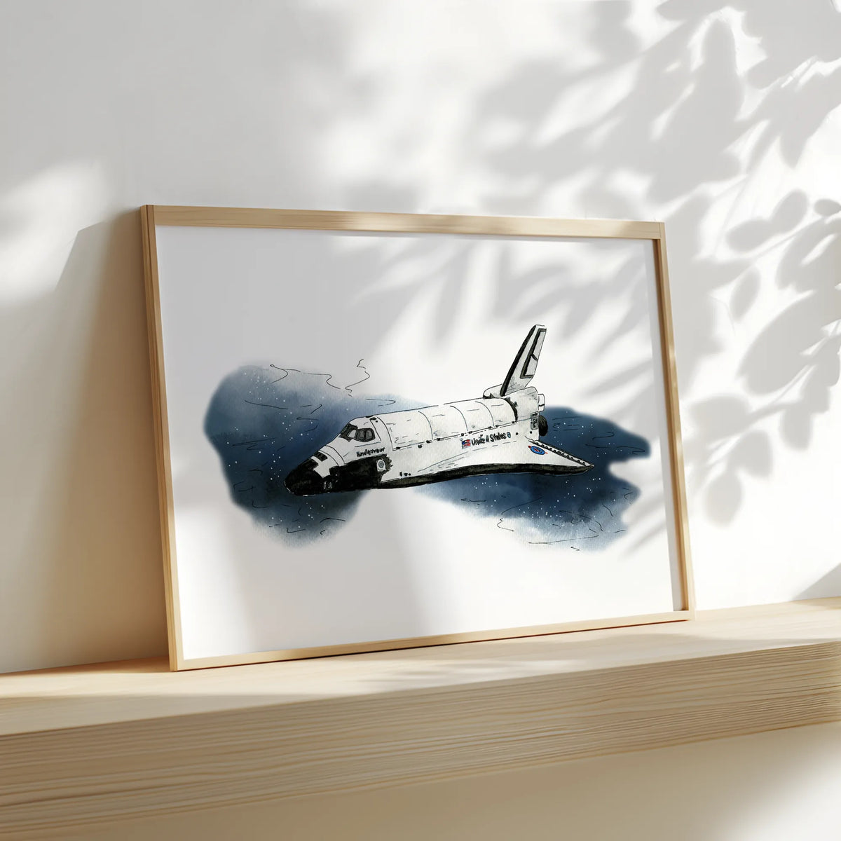 Weltraum Poster - Space Shuttle