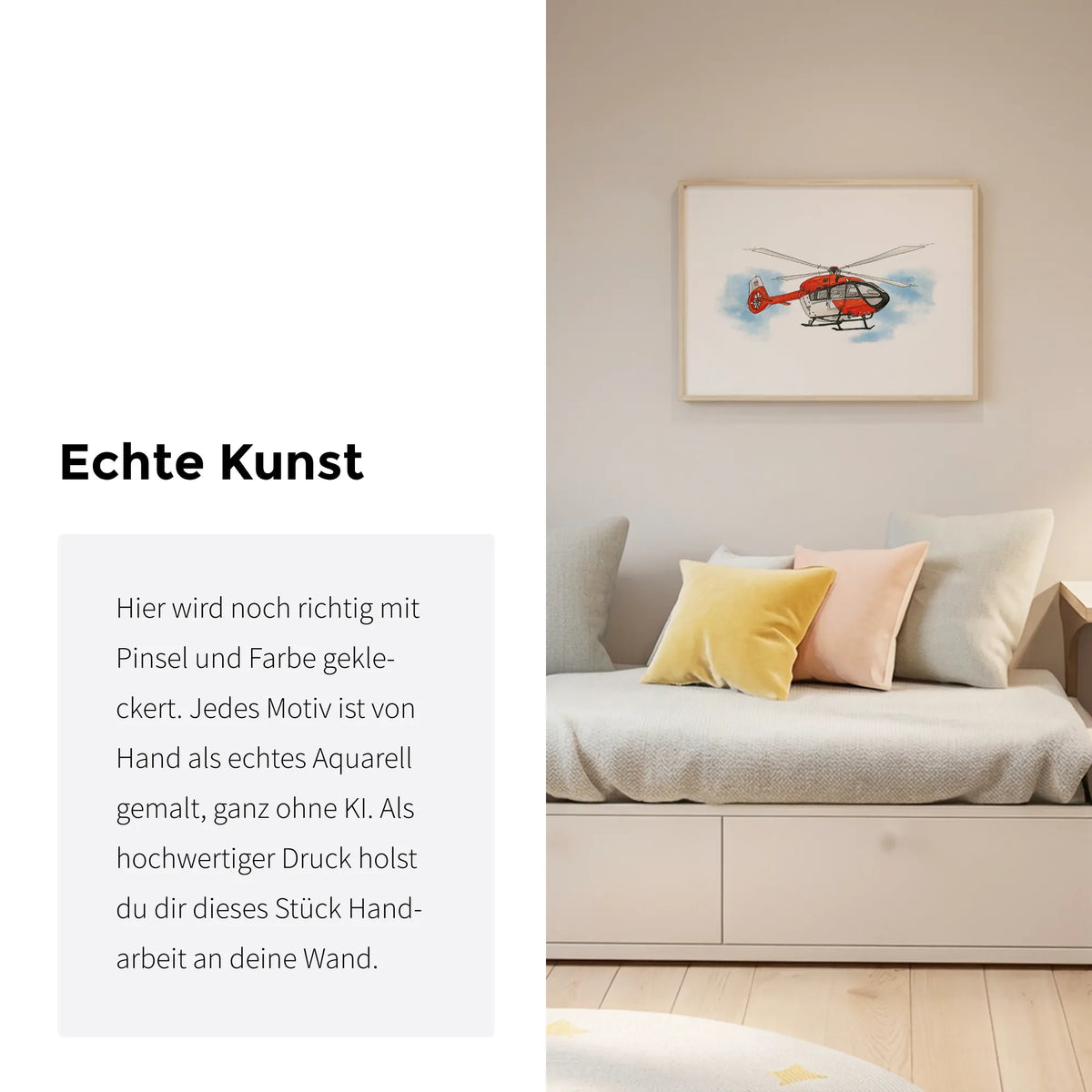 Luftfahrt Poster - Hubschrauber