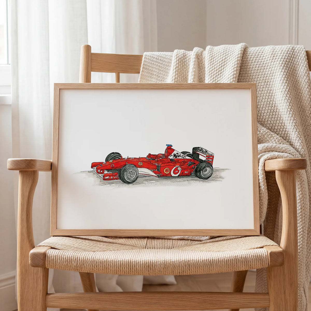 Fahrzeug Poster - Rennwagen