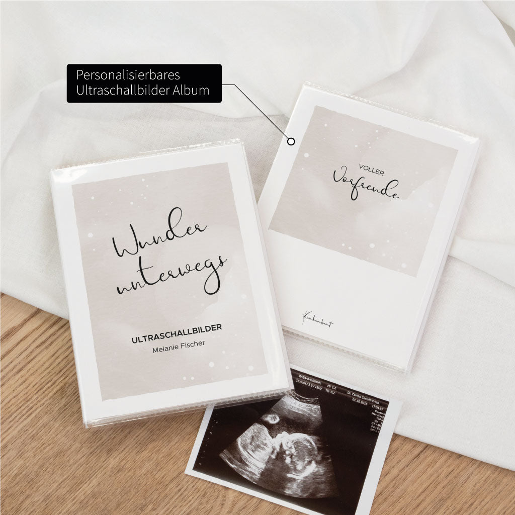 Personalisierbares Ultraschallbilder Album