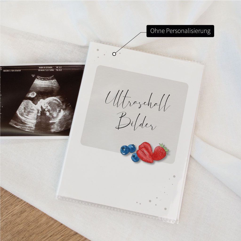 Ultraschall Bilder Mappe ohne Namen