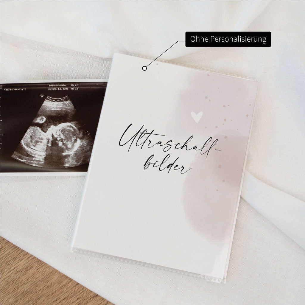Ultraschall Bilder Mappe ohne Namen