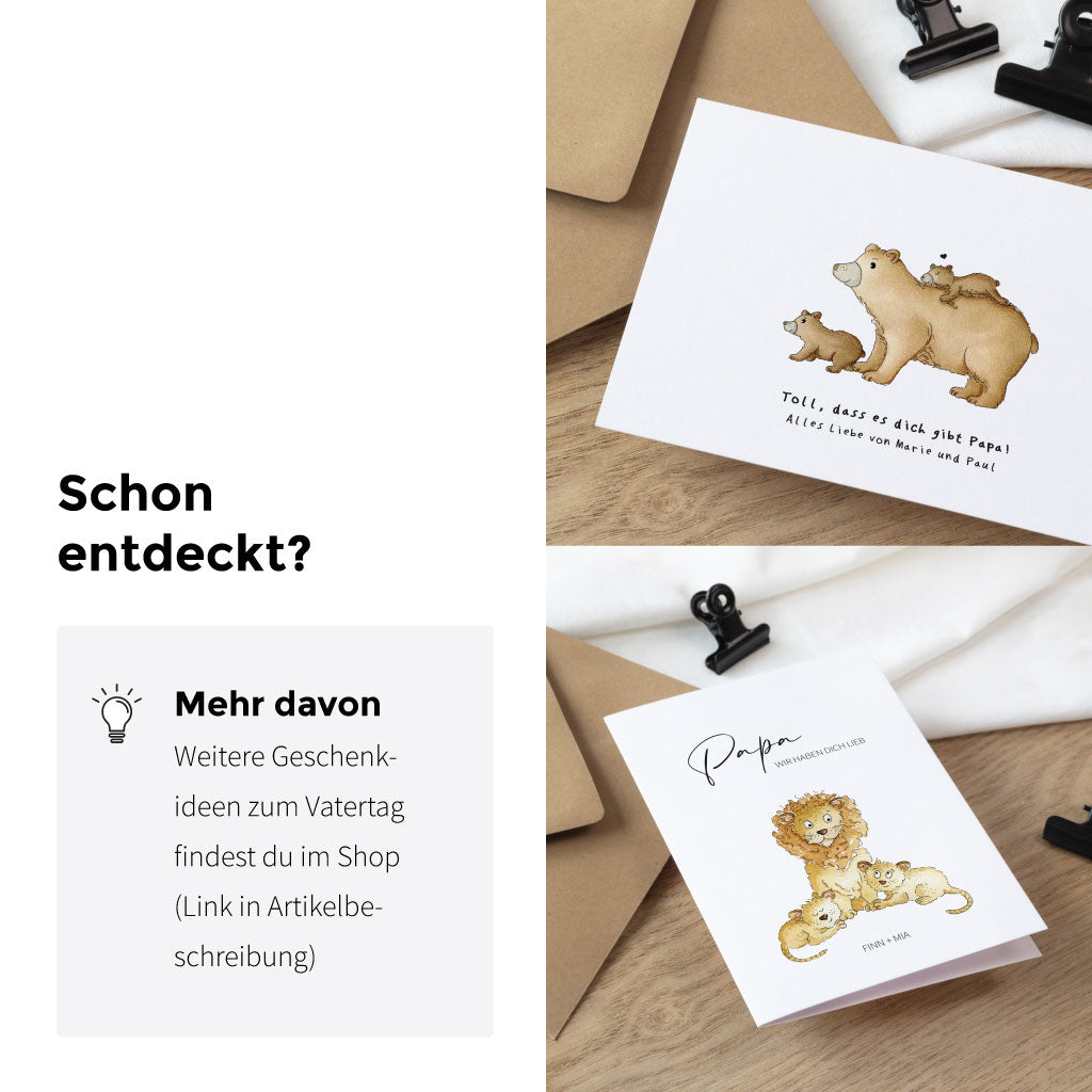 Weitere Ideen als Geschenk zum Vatertag im Shop